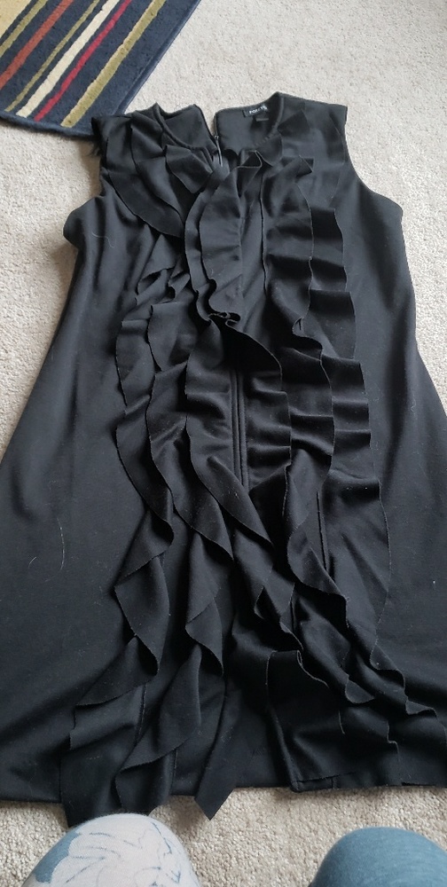 Forever black dress size large womens 8